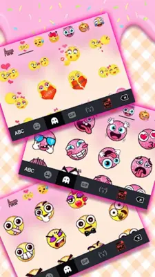 Donut Pink Drip Theme android App screenshot 1